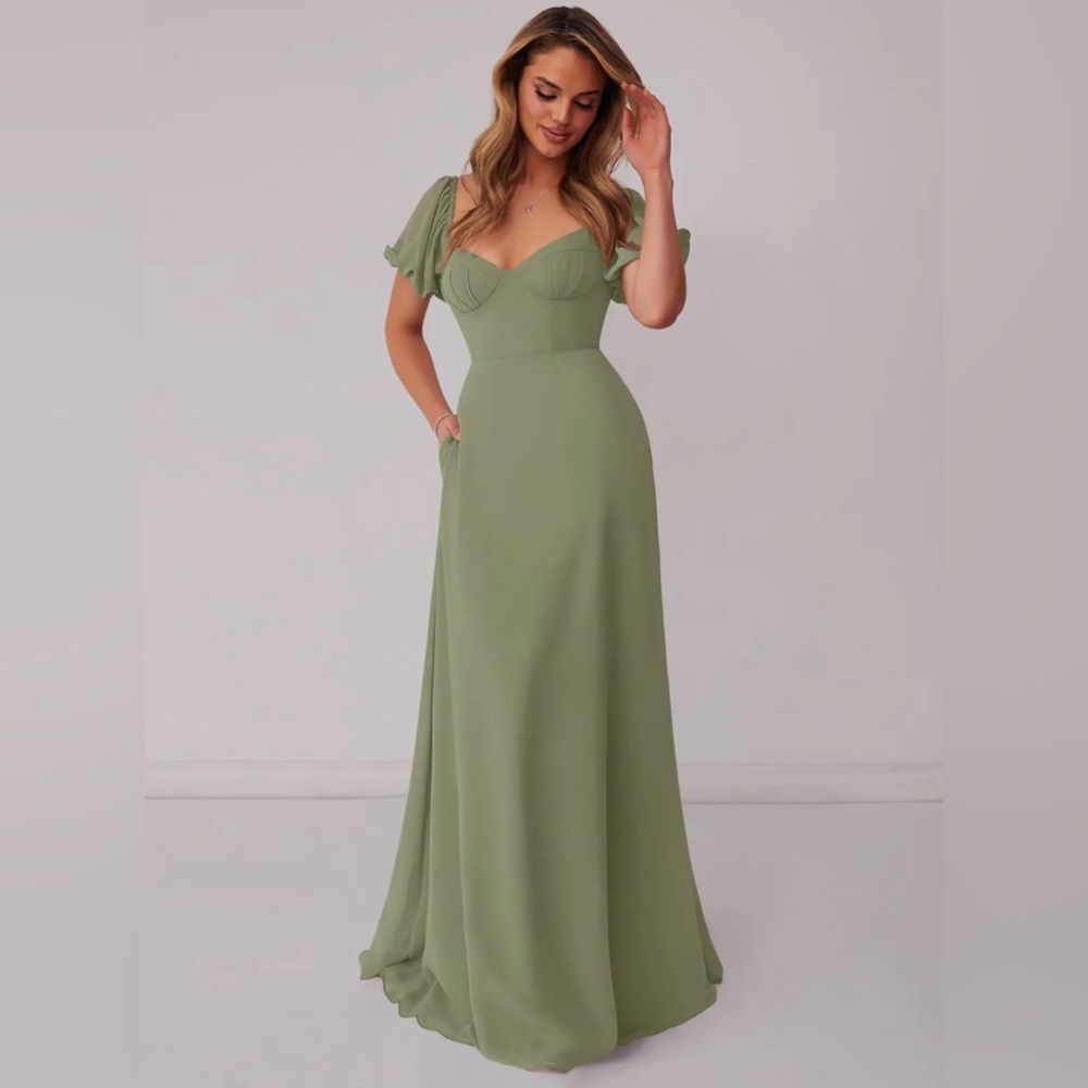 Azazie Barbie Bridesmaid dress
